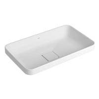 Cuba De Sobrepor Retangular Deca Slim 50cm Branco L.23050.17 - 1