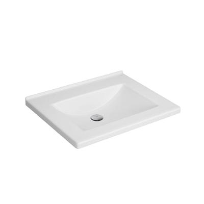 Cuba De Sobrepor Com Mesa Deca Branca 57x46cm L.940.17