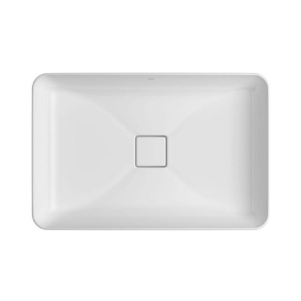 Cuba Sobrepor Retangular 60cm Deca Slim Branco L.23060.17 - 2