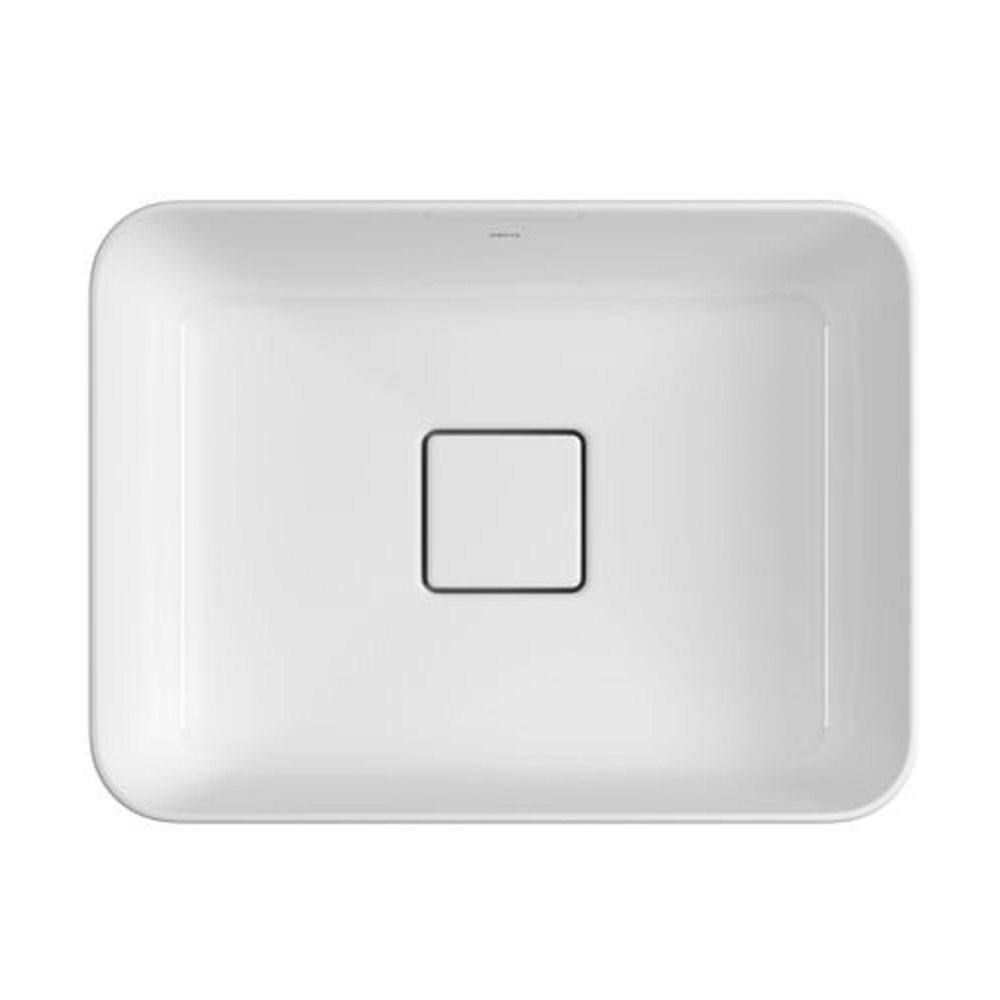 Cuba Semiencaixe Retangular 40cm Deca Branco L.63040.17 - 2