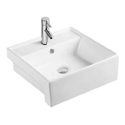 Cuba Semi Encaixe 38x38cm Dax Arpoador Branca Brilhante Dax-0027-ap-wh