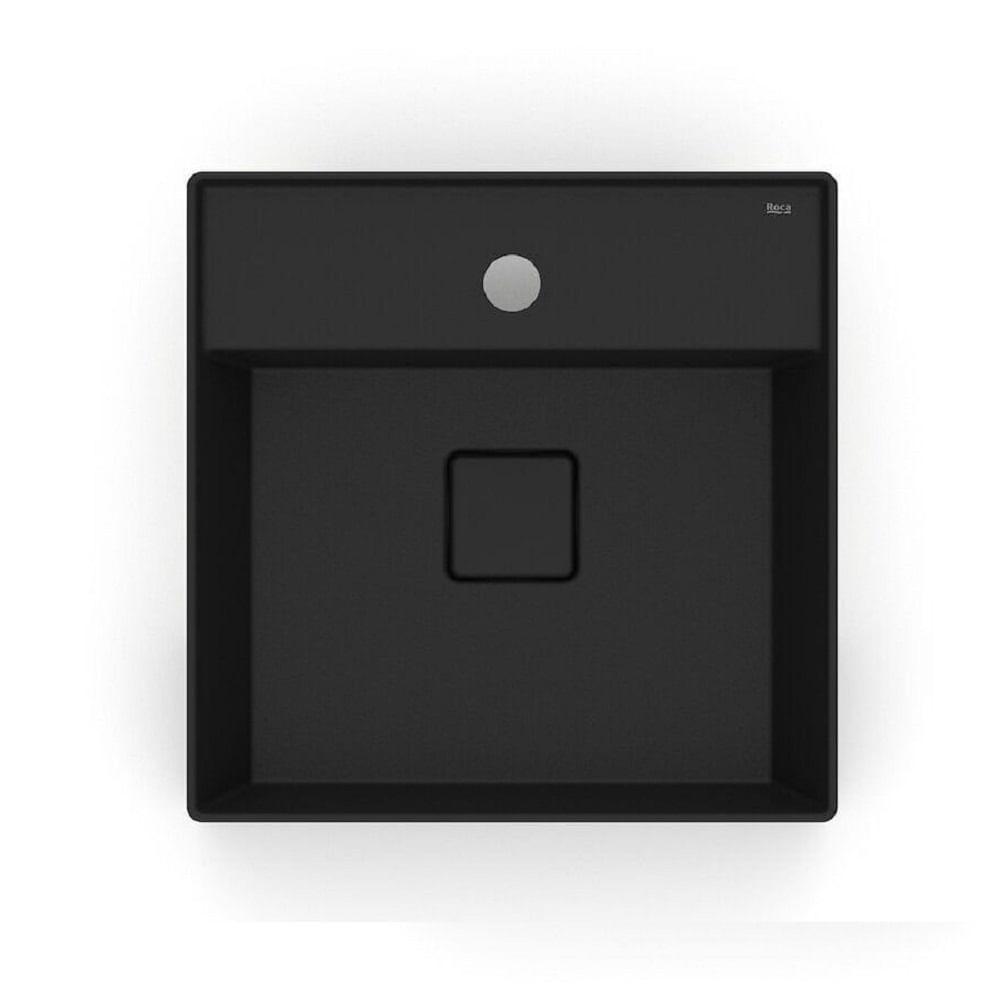 Cuba Semi Enc 40x40cm Roca T10 Terra Matte Black A32722p080 - 2