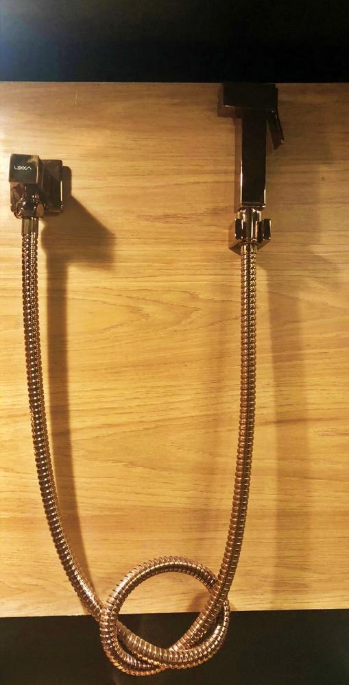 Ducha Higienica Lexxa Com Registro Rose Gold Lx1904rg - 1