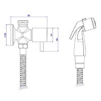 Ducha Higienica Deca Link C/reg Gatilho Br 1984.c.act.lnk.br - 2