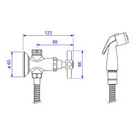 Ducha Higienica Deca Izy C/reg E Der Gat Br 1984.c37.act.br - 2