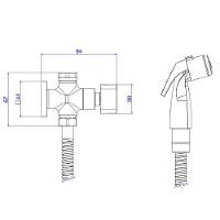 Ducha Higienica C/ Registro e Der Deca Polo 1984.bl33.act.mt - 3