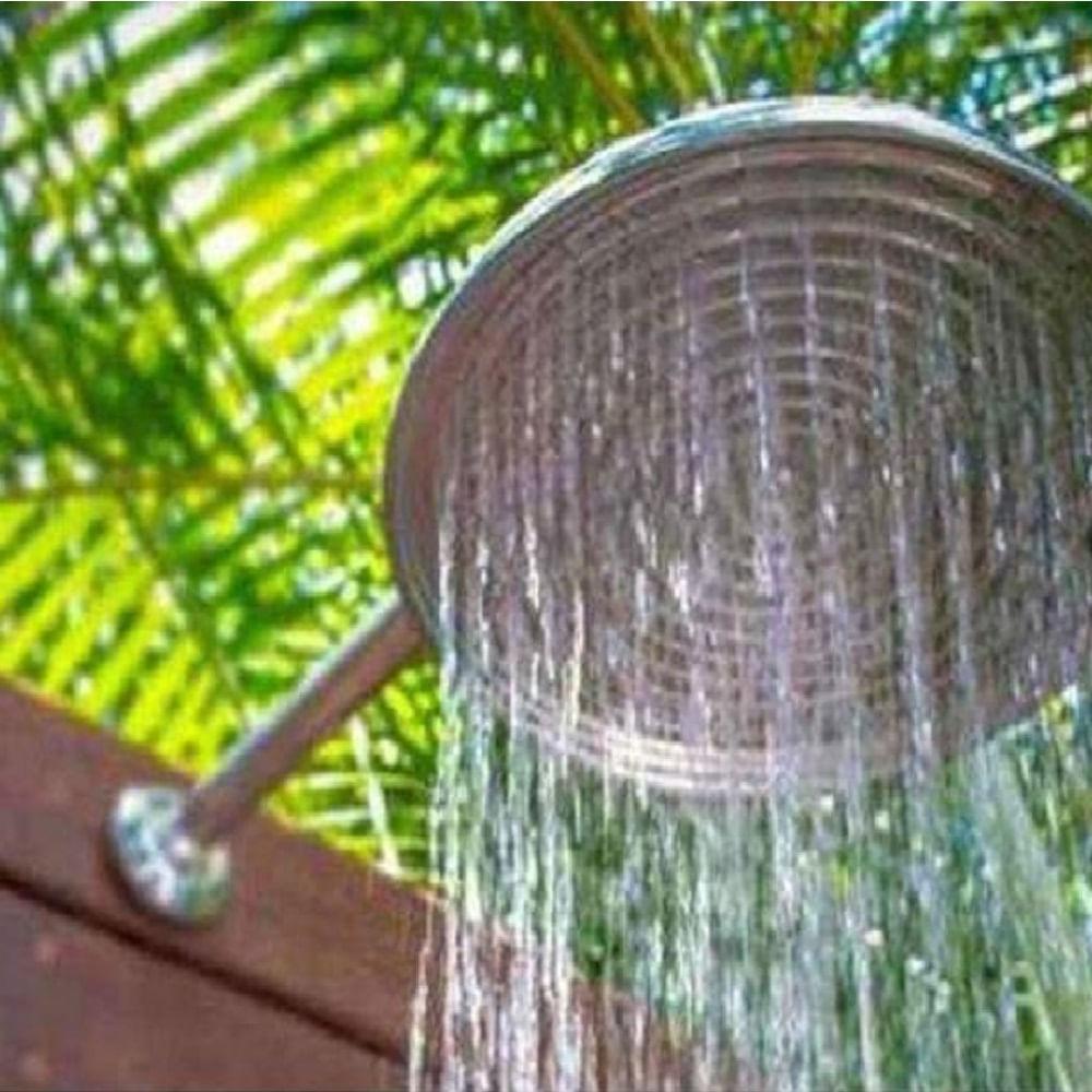 Ducha Cascata Aluminio Polido 12cm Cromada 2004 - 2