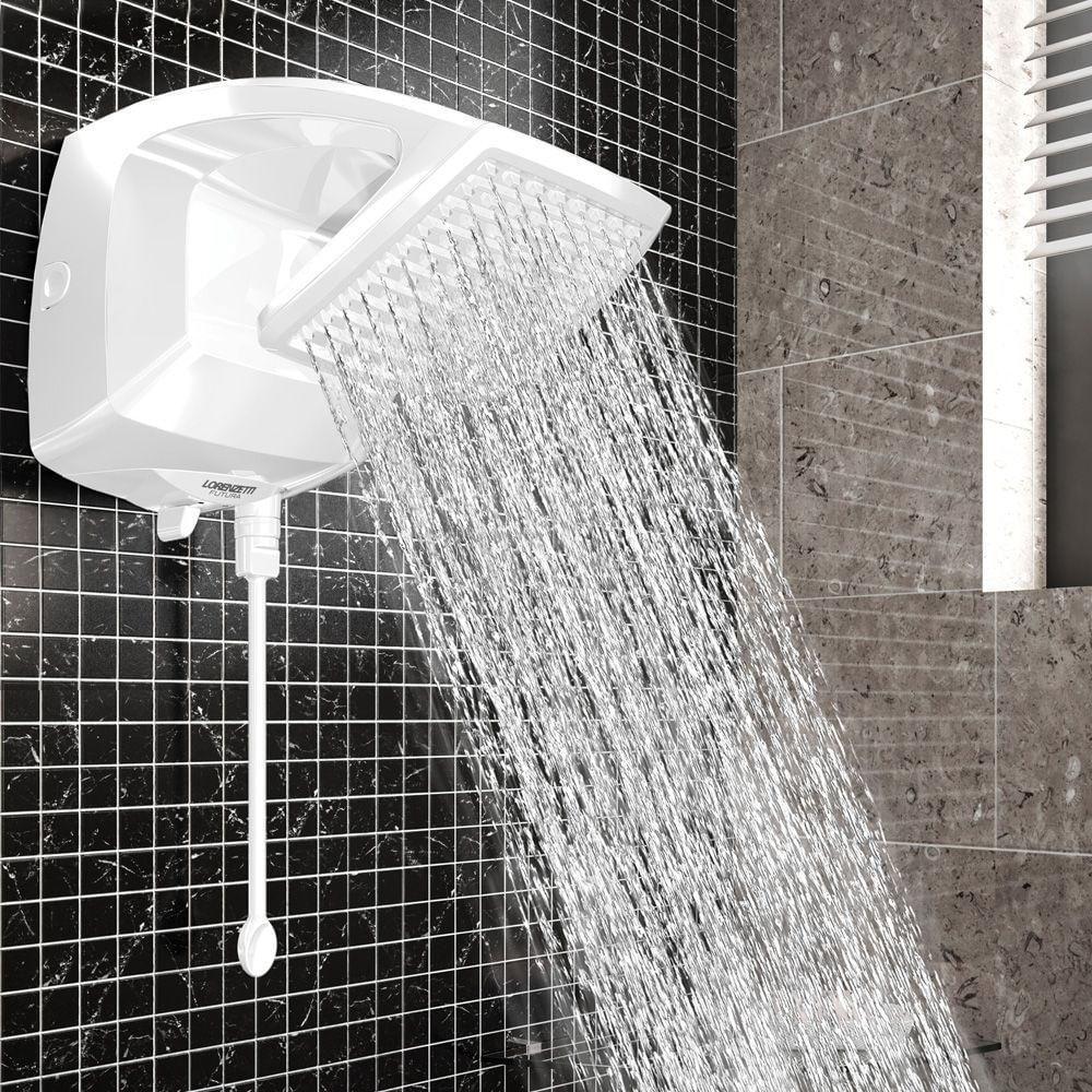 Ducha Lorenzetti Futura Eletronica 220v 7500w Branco 7531292 - 3