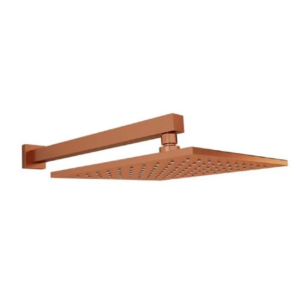 Ducha Lexxa Quadrada 20x20 Sem Haste Rose Gold Lx41rg - 2