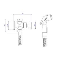 Ducha Higiênica com Derivação Deca Polo Gold 1984.gl33.act - 3