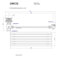 Kit Complementar p/ Cuba L1044/131 Deca Red Gold 2013.gl.rd - 1