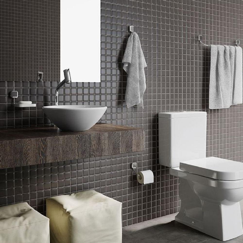 Kit Acessorios Deca Com 5 Pecas Pix Cromado 2000.c02 - 2