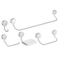 Kit Acessorios Deca Com 5 Pecas Net Cromado 2000.c01 - 1