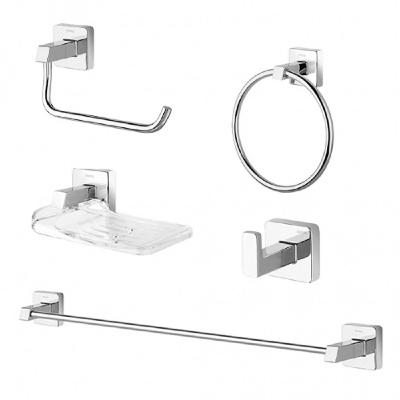 Kit Acessorios De Banheiro Docol Trip Cr 5 Peças 00765606