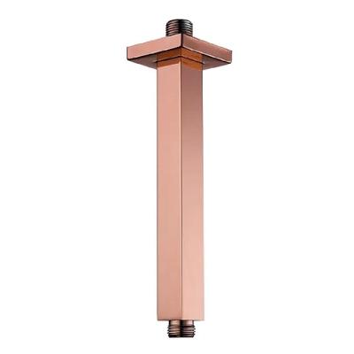Haste De Teto Para Chuveiro 20cm Lexxa Rose Gold Lx07rg