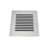 Grelha C/ Base Invinox 15x15 Listras Cromado Polido 5006/1.c - 1