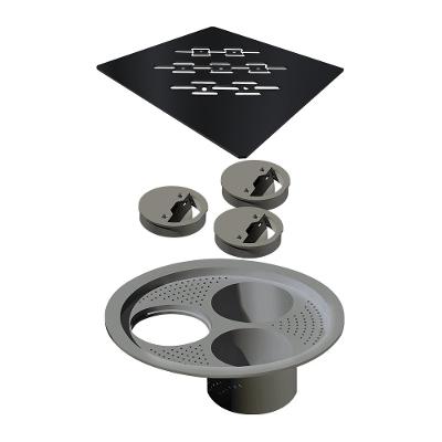 Grelha P/ Caixa Sifonada Novii 15cm B.matte Ralo Linear 4026