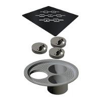 Grelha P/ Caixa Sifonada Novii 15cm B.matte Ralo Linear 4026 - 1