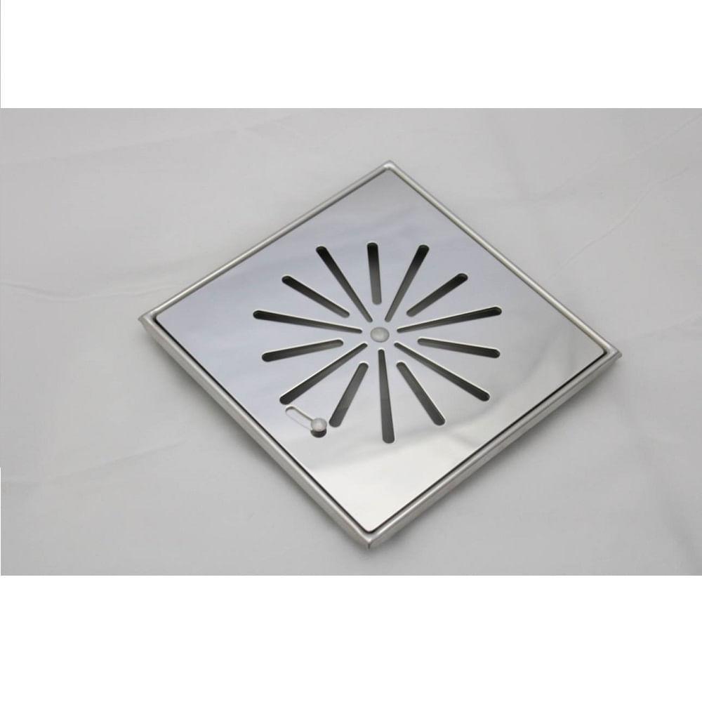 Grelha Com Base Invinox 15x15 Abre E Fecha 6001/1.C - Polido - 3