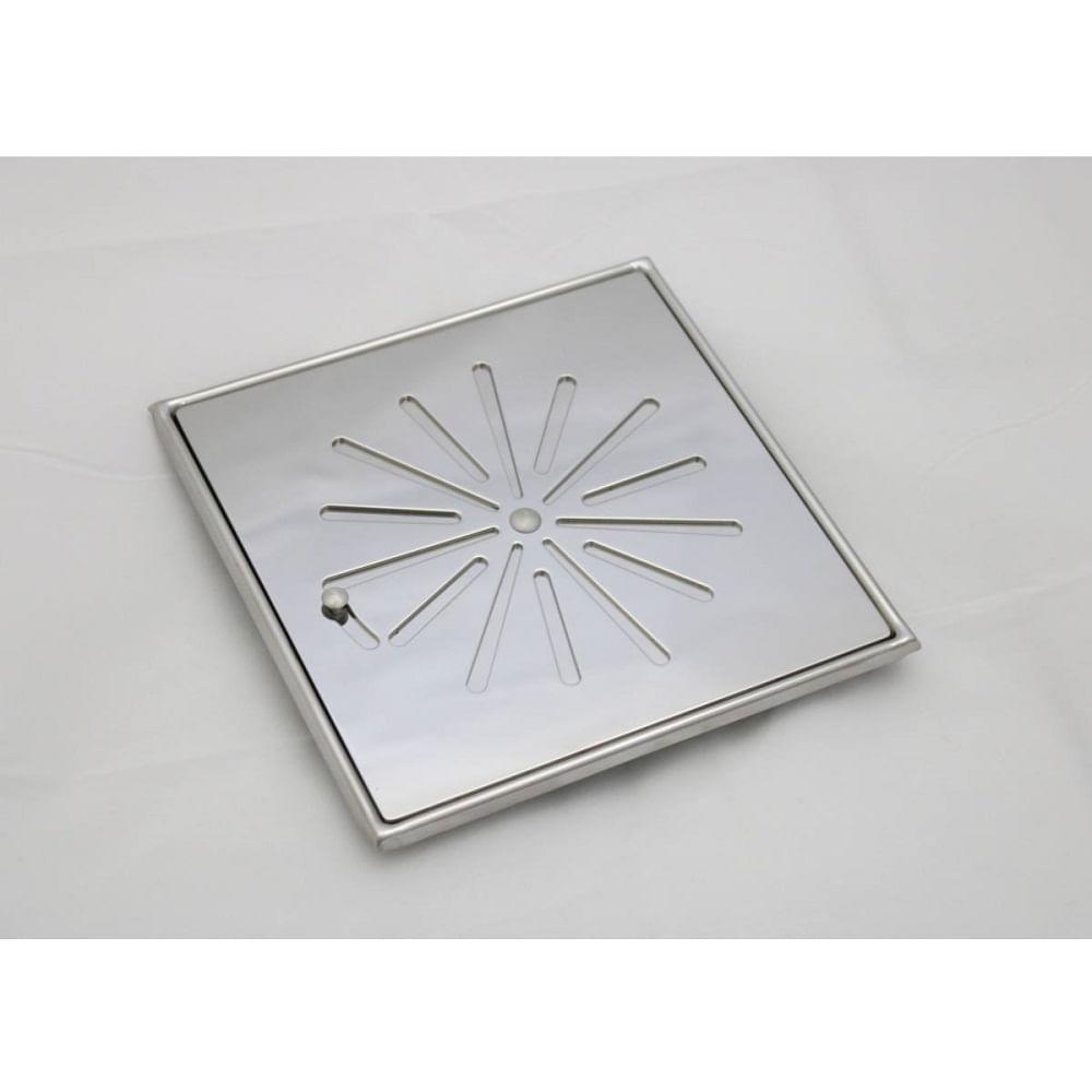 Grelha Com Base Invinox 10x10 Abre E Fecha Polido 3001/1.c - 2