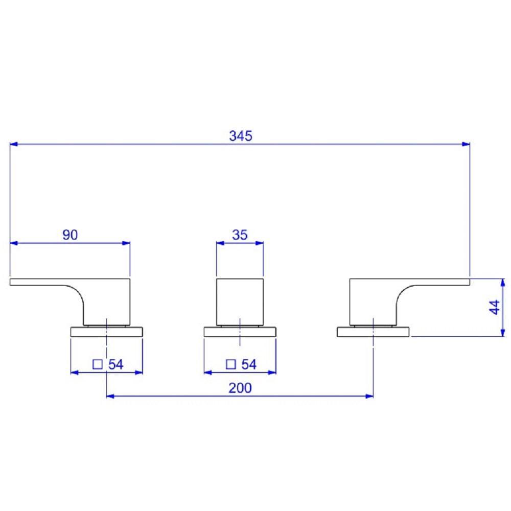 Misturado Para Bidê Deca Unic Red Gold 1895.gl90.rd - 2