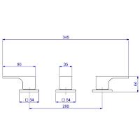Misturado Para Bidê Deca Unic Red Gold 1895.gl90.rd - 2