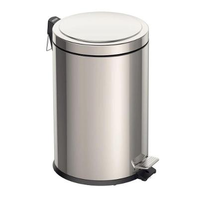Lixeira Inox com Pedal Tramontina Brasil com Balde Interno Removível 20L 94538120