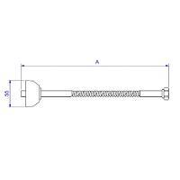 Ligação Flexível 40cm Deca Gold 4606.gl.040 - 2