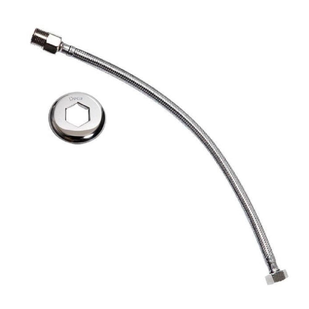 Ligacao Flexivel Deca Malha De Aco 40cm Cromado 4607.c.040 - 1