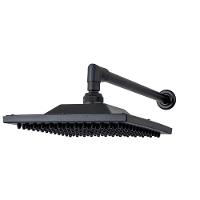 Mega Ducha Acquaplas Quadrada 12" Preta 017.010402 - 2