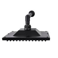 Mega Ducha Acquaplas Quadrada 12" Preta 017.010402 - 5