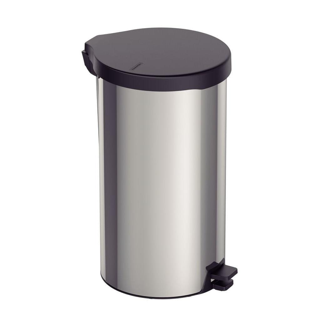 Lixeira Com Pedal 20l Tramontina New Inox Polido 94538720 - 1