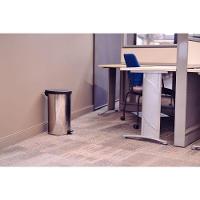 Lixeira Com Pedal 20l Tramontina New Inox Polido 94538720 - 3