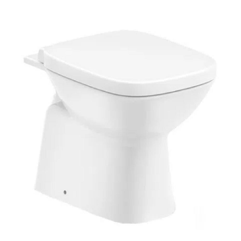 Kit Vaso Sanitario Roca Debba Classic Branco C329727001 - 2