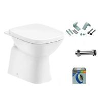 Kit Vaso Sanitario Roca Debba Classic Branco C329727001 - 1
