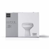 Kit Vaso Sanitário Convencional Deca Aspen Branco Com Assento Sanitário e Acessórios KP.75.17 - 1