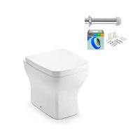 Kit Incepa Boss Vaso Convencional+Assento Sof Close PP+anel Ved.+tubo Lig.+ Cj Fix.branco 1897270011100 - 1