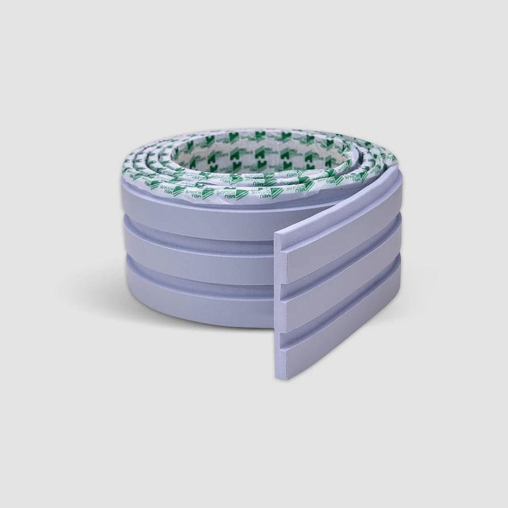 Painel Meu Rodape 10x1 Ripado Play Azul Rpdol12 (Rolo 2,5m) - 2