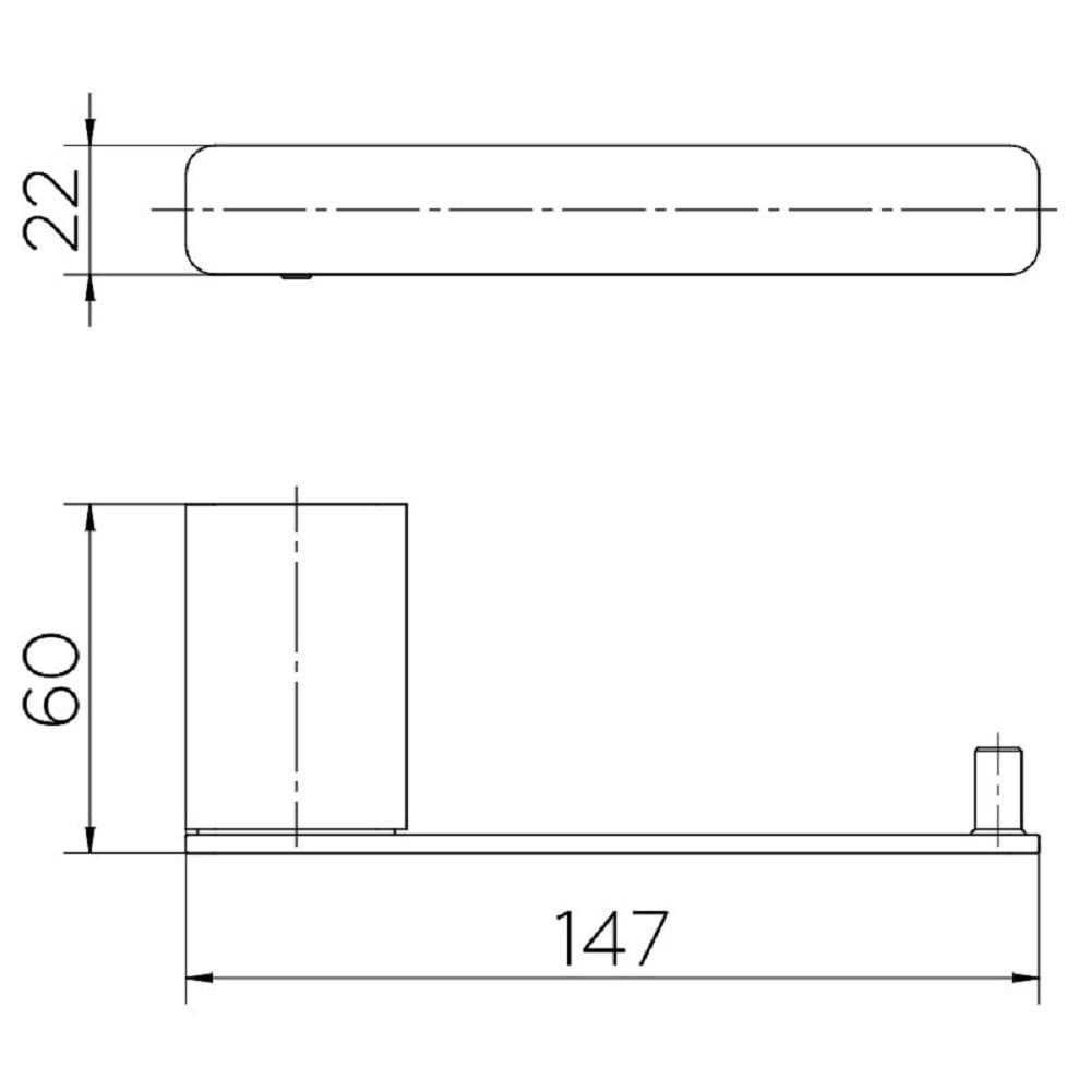 Porta Papel Higienico Banheiro Docol Flat Ouro Polido 960843 - 3