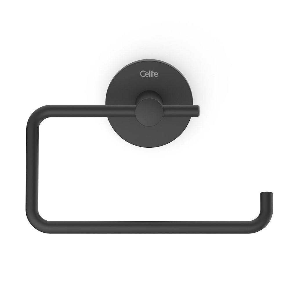 Papeleira Banheiro Celite New City Preto Matte B5012e70r0 - 3