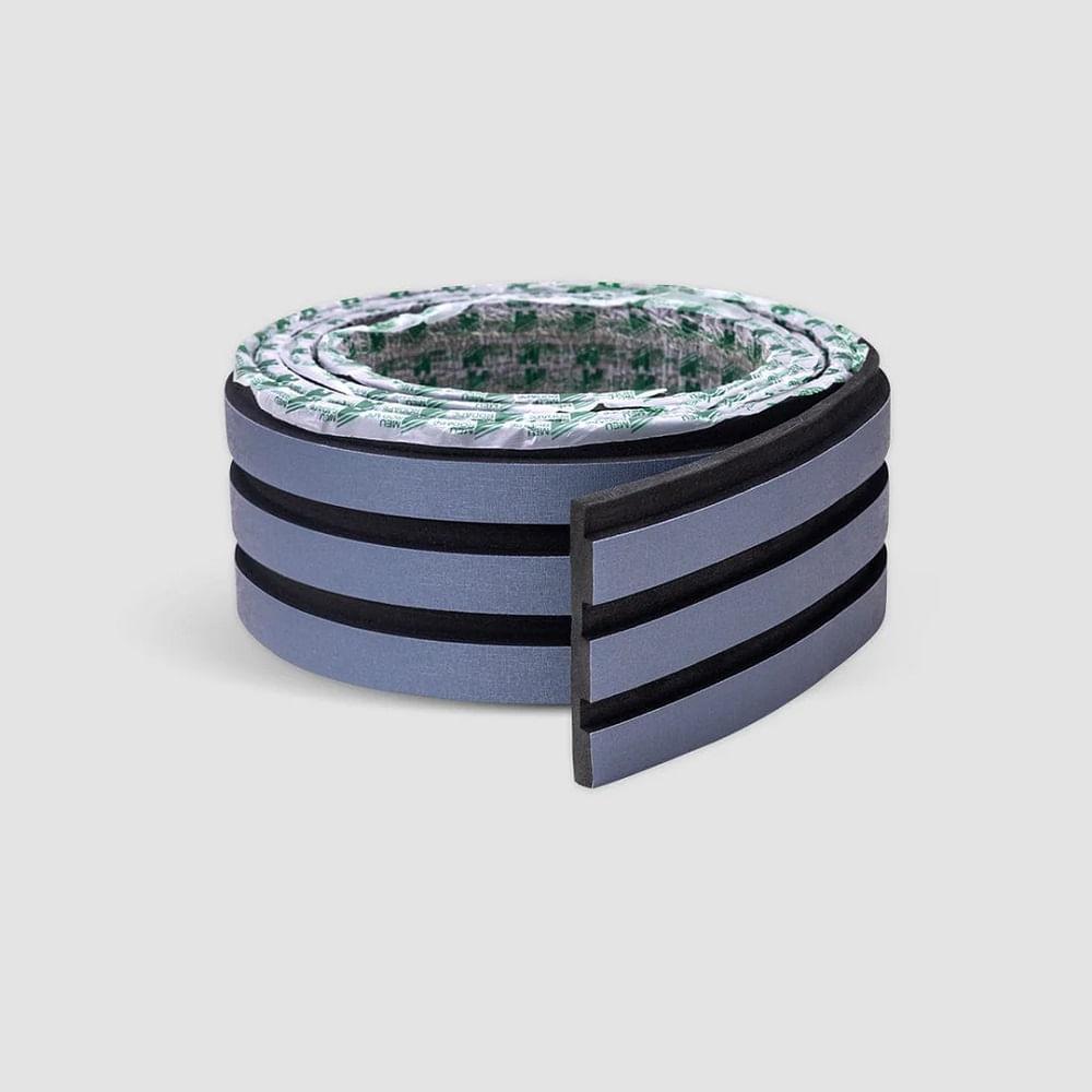 Painel Meu Rodape 10x1 Ripado Urban Blue Rpdol09 (Rolo 10m) - 2