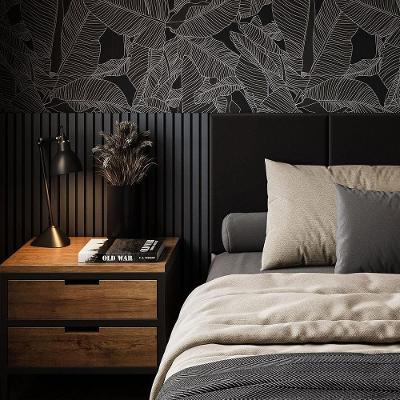 Painel Meu Rodape 10x1 Ripado Urban Blue Rpdol09 (Rolo 10m)