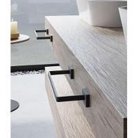 Porta Toalha De Rosto Perflex Dom Preto Fosco 12132824 - 2