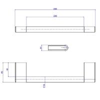 Porta Toalha De Rosto 20cm Deca You Inox 2050.inx104 - 2