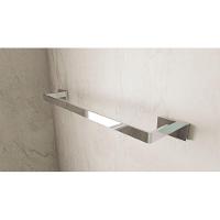 Porta Toalha De Banho 50cm Perflex Dom Preto Fosco 12132924 - 2