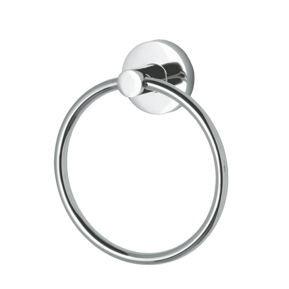 Porta Toalha De Rosto Argola Perflex Slim Cromado 12121910 - 1