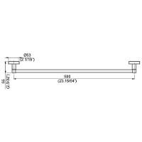 Porta Toalha De Banho Perflex Slim Cromada 12121810 - 2