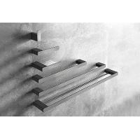 Porta Toalha Bastão Docol Flat Grafite Escovado 00961370 - 2