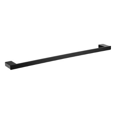 Porta Toalha Lexxa Black Matte 60cm Lx7124b