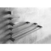 Porta Toalha Duplo Bastao Docol Flat Ouro Escovado 01013772 - 3